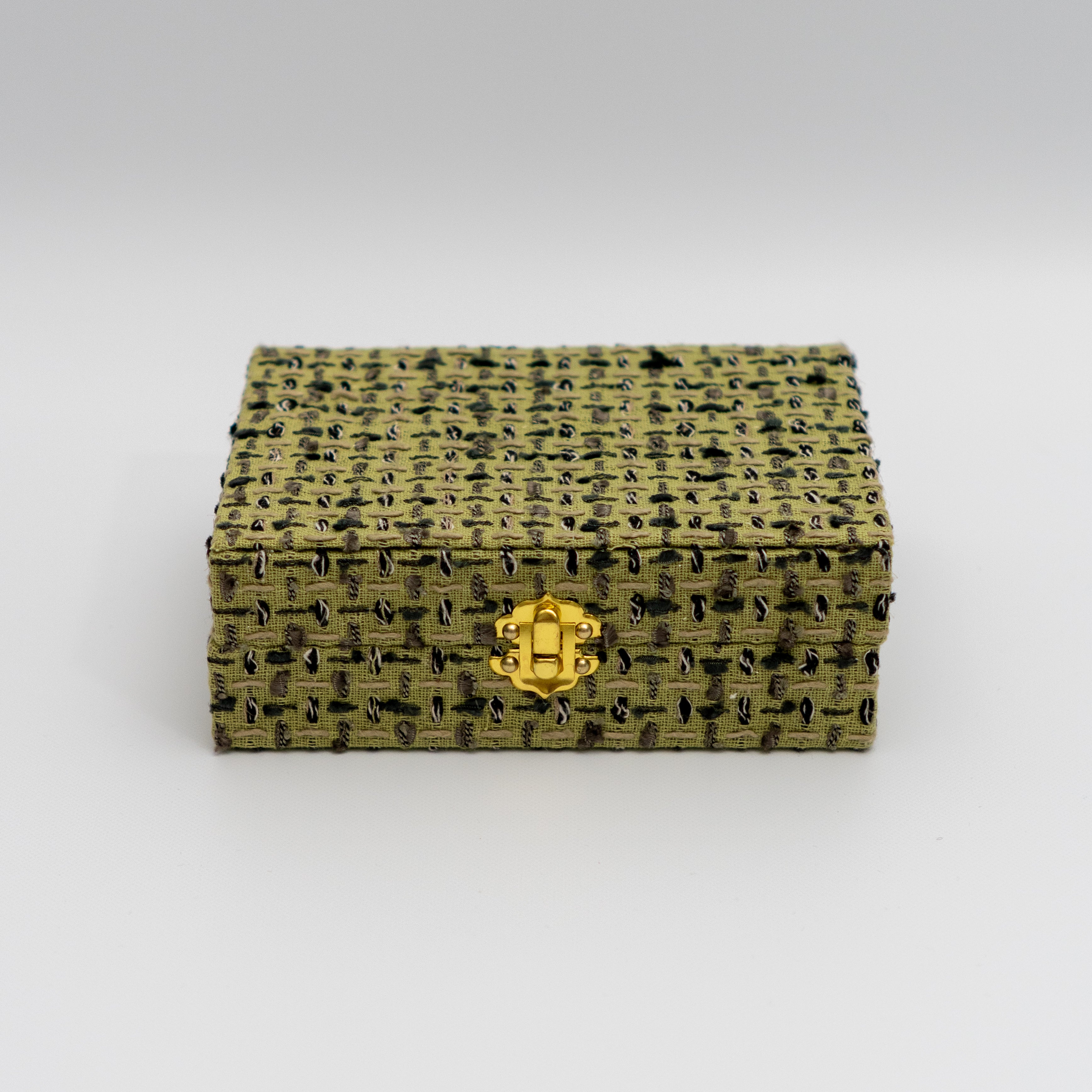 TWEEDY BOX｜ツイード素材のジュエリーボックス｜sentoujours.