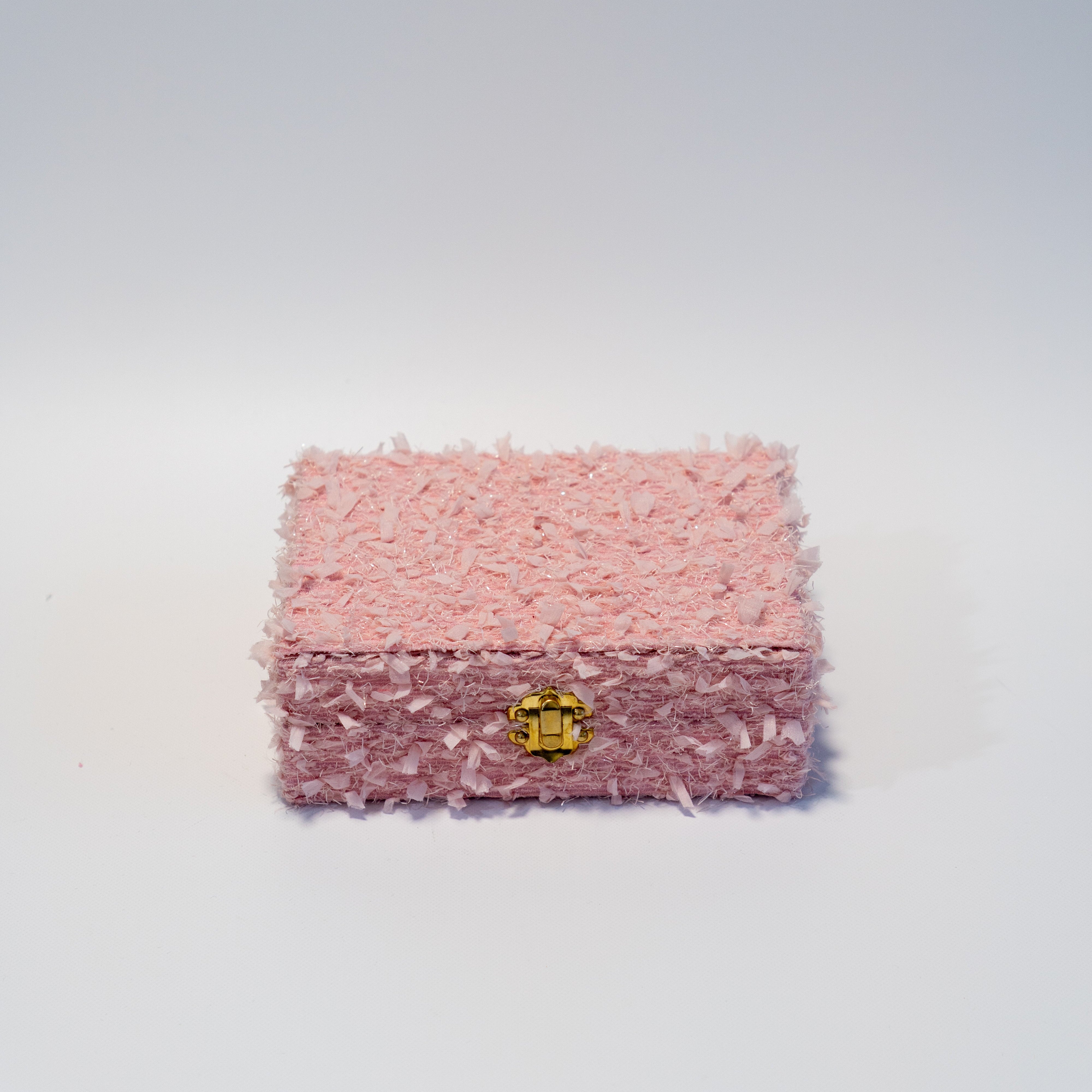 TWEEDY BOX｜ツイード素材のジュエリーボックス｜sentoujours.
