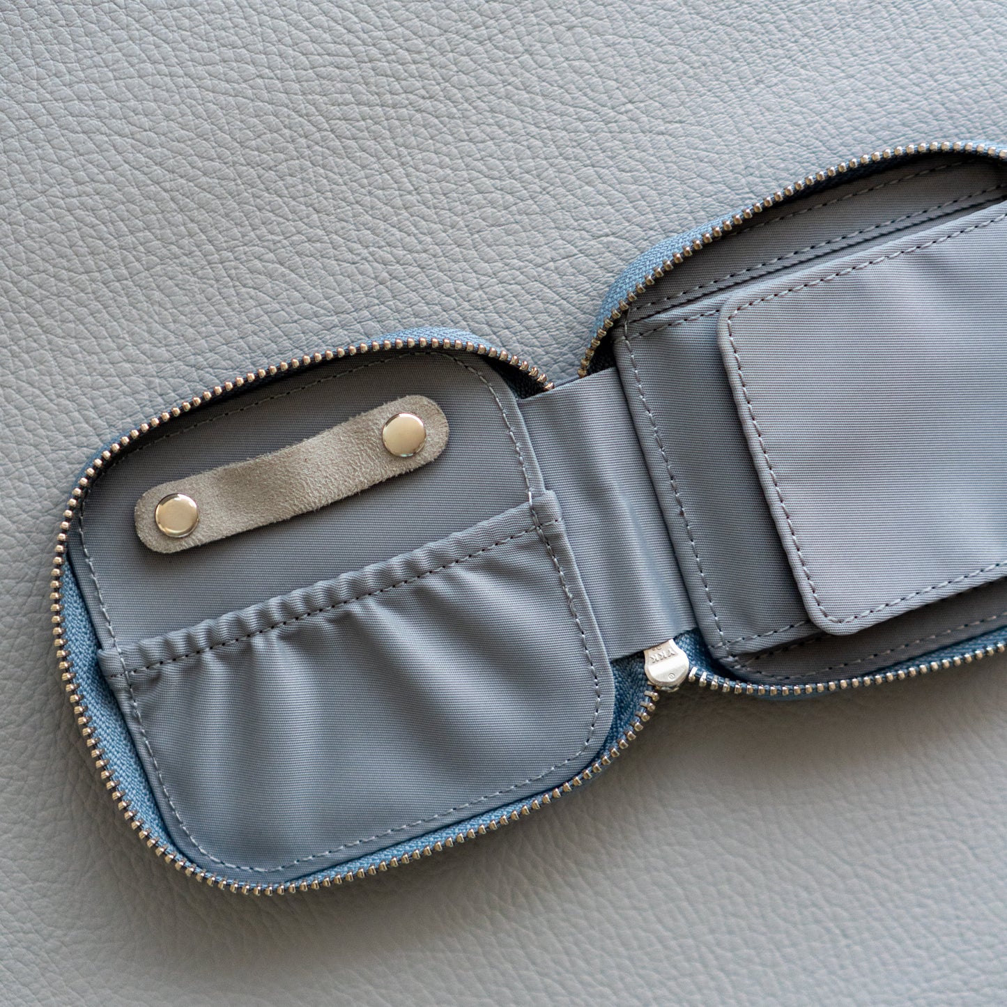 Épure（エクレ）｜Jewelry Pouch：Gris Bleu